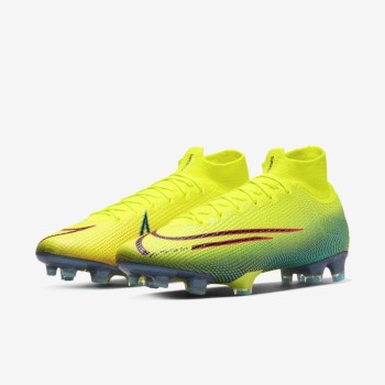 Nike Mercurial Superfly 7 Elite MDS FG - Férfi Focicipő - Citrom/Fekete